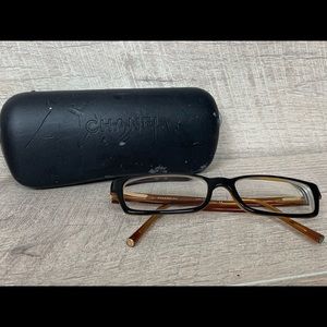 CHANEL 3013 c.582 Black Brown Glasses Frames Italy RX-able